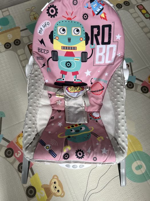 Музикален шезлонг/столче  2в1