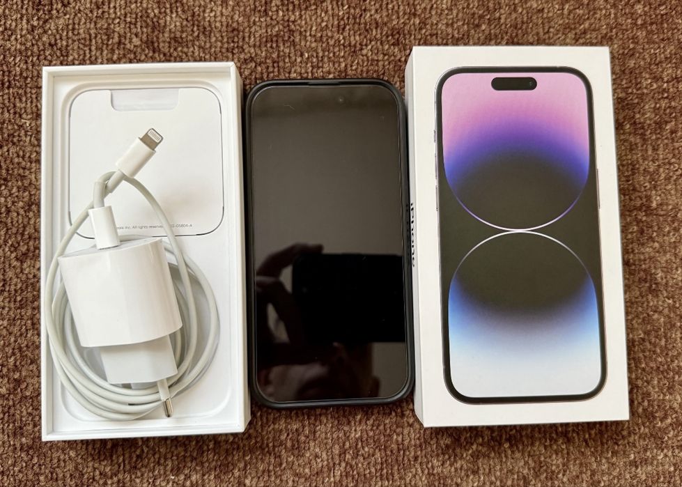 Iphone 14 pro midnight purple 128 gb neverlocked