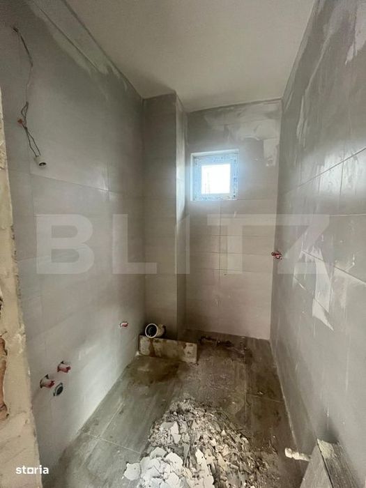 Apartament 3 camere, semifinisat, zona Piata Decebal