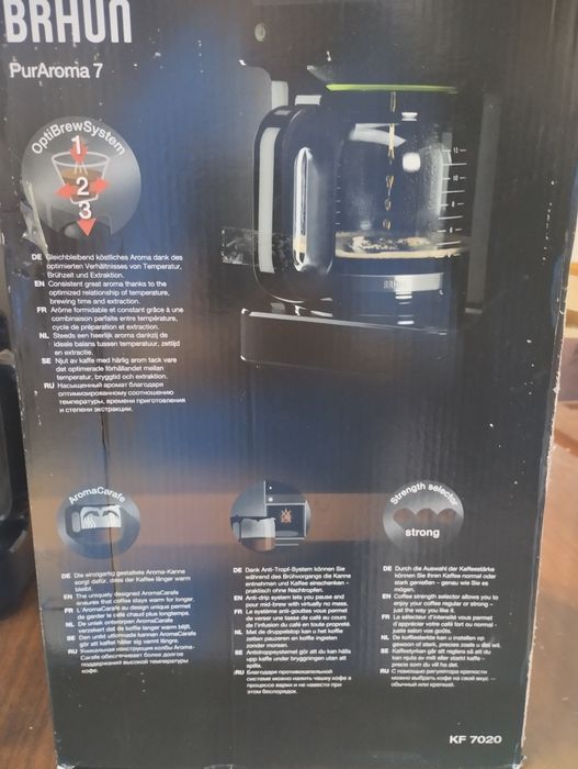 Кофеварка. Новая. Дёшево.