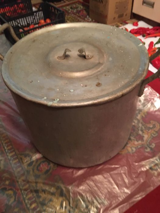 бак алюминиевый столовый