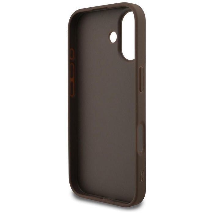 Guess 4g classic case for iphone 17 brown