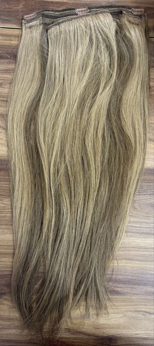 Естествена руска коса с двойна плътност , 200 гр , 65 см