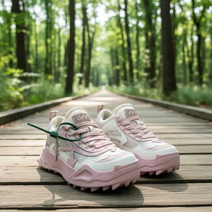 Adidasi OFF White ODSY 1000 Roz - PREMIUM