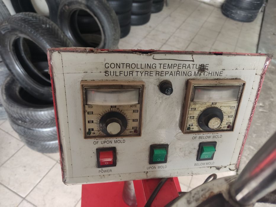 Avtomabil shinalari uchun pechka.Shina mantaj uchun