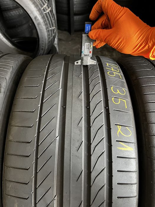4 anvelope vara 275/35/21 + 245/40/21 , Continental , DOT 2023/2024