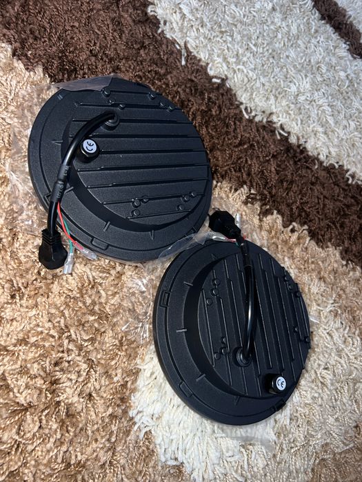 vand faruri led angel eyes, patrol samurai toyota