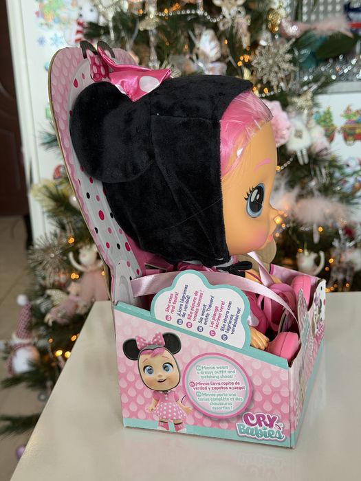 Кукла Cry Babies Minnie mouse Минни