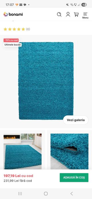 Vând covor 120*170 cm