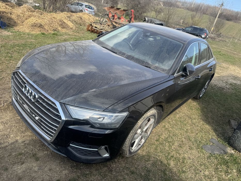 Fata completa audi a6 c8 2019 motor 2.0 tdi DFBA TXD LY9T bot complet