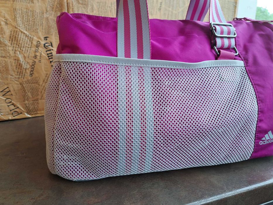 adidas-малък цикламен сак,торба,спортна чанта,адидас