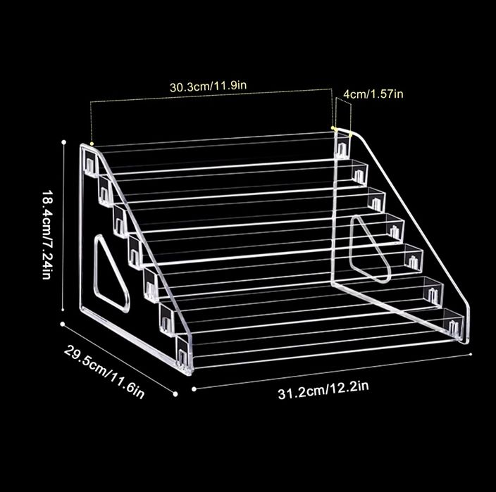Стелаж за парфюми и лакове 7 нива