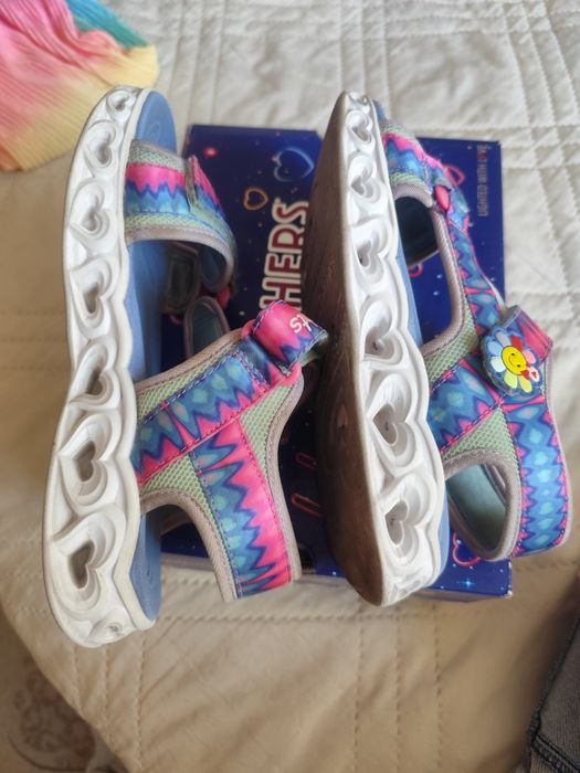 Сандали за момиче Skechers