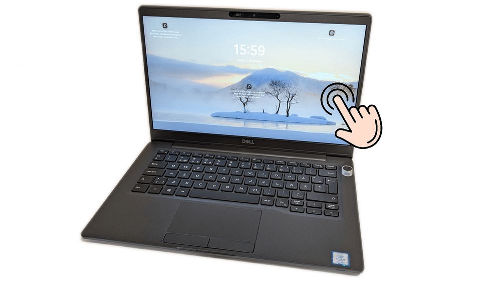 Dell Latitude 7300 TOUCH 13.3" 1920x1080 i5-8365U 8GB 256 SSD Карбонов