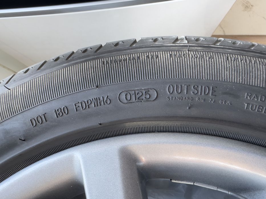 Летние шины с дисками в комплекте 215/55/17