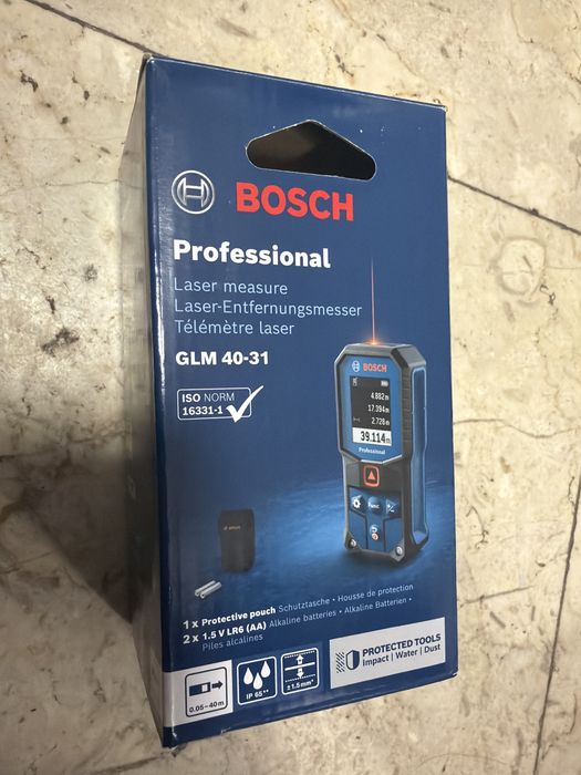 Telemetru bosch professional GLM 40-31 nou sigilat original