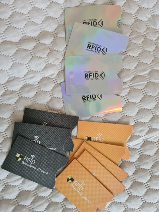 RFID калъф за защита на дебитна и кредитна карта