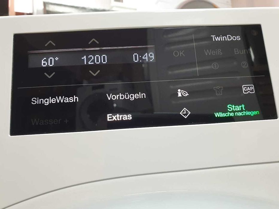 Miele 1600rpm 9кг Wi-Fi TwinDos Пералня Миеле 12м Гаранция