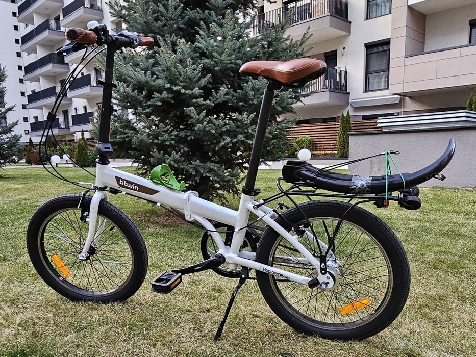 Bicicleta pliabila Hoptown 7, viteze in butuc