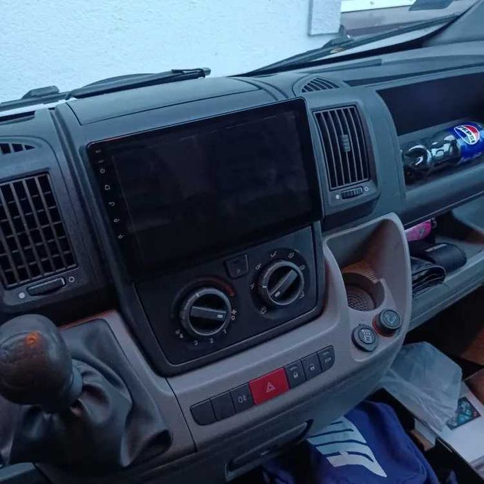 Navigatie Android 15 Carplay Fiat Ducato Citoren Jumper Peugeot Boxer