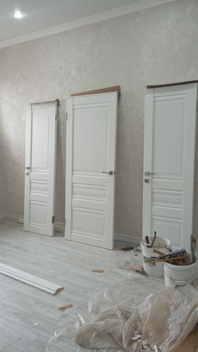 Установка межкомнатных дверей
