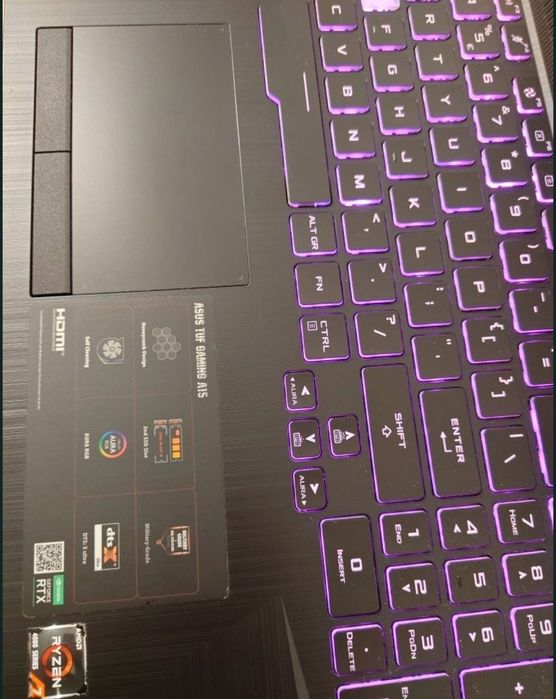 Laptop gaming asus tuf