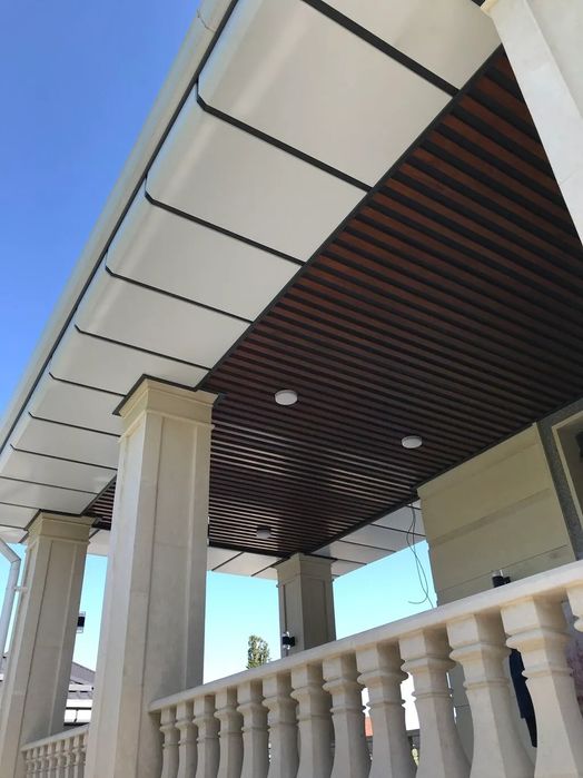 Туникафон — это современный металлический сайдинг для обшивки карнизов