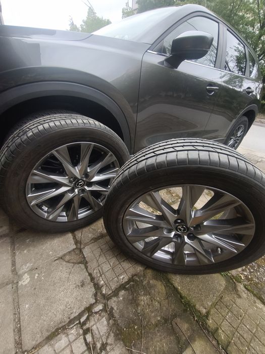 Джанти от Mazda cx5 19 + Гуми 225/55/19 като нови