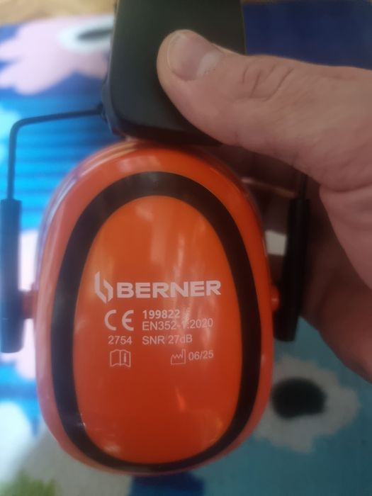 Cizme santier  Dunlop,Casti antifonice Berner