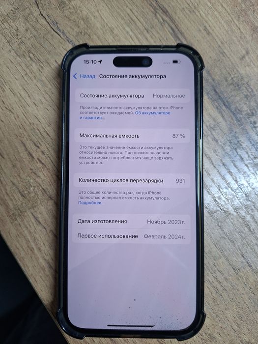 IPhone 15 PRO 128 go продам