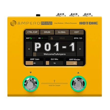 Hotone ampero mini гитарный процессор
