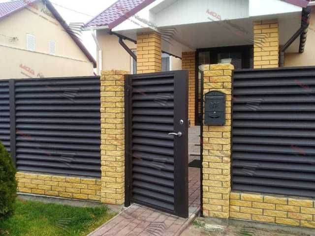 Забор жалюзи еврозабор