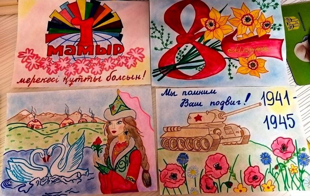 Рисунки в школу и садик