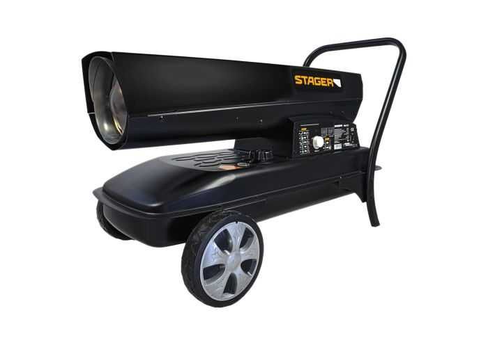 Tun de aer cald Stager PLUS-K220W motorina ardere directa Putere 63kW