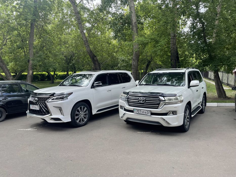 Прокат авто Lexus lx 570 и Land Cruiser 200 на Ваше мероприятие