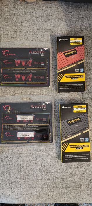 Ddr4 noi kit 2x4 gb, bara 16 gb sau 32 gb