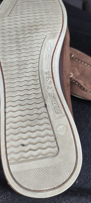 Туфли замшевые коричневые