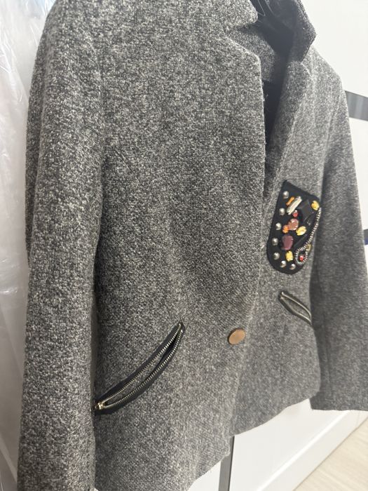 Женский пиджак теплый