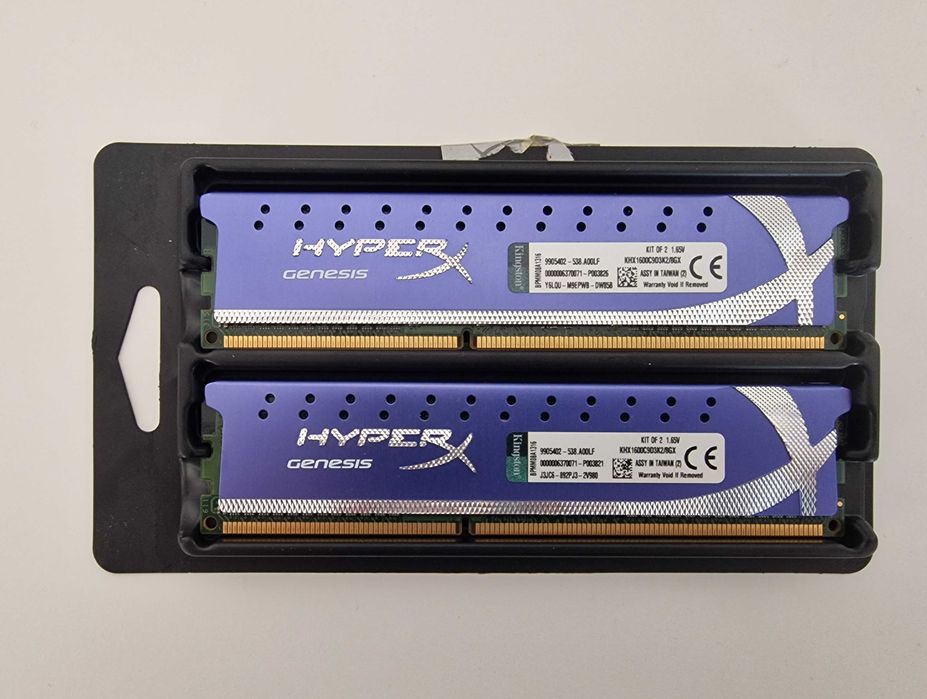 Memorie Kingston HyperX Genesis 8GB (2x4GB), DDR3, 1600MHz, CL9, 1.65V
