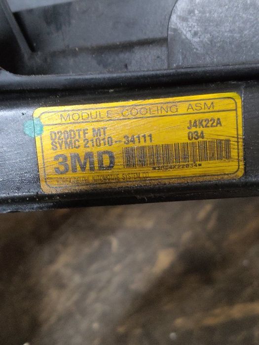 Electroventilator SsangYong Korando III Facelift 2013 2.0 D 2013 - 2017 150CP Manuala 6 ...