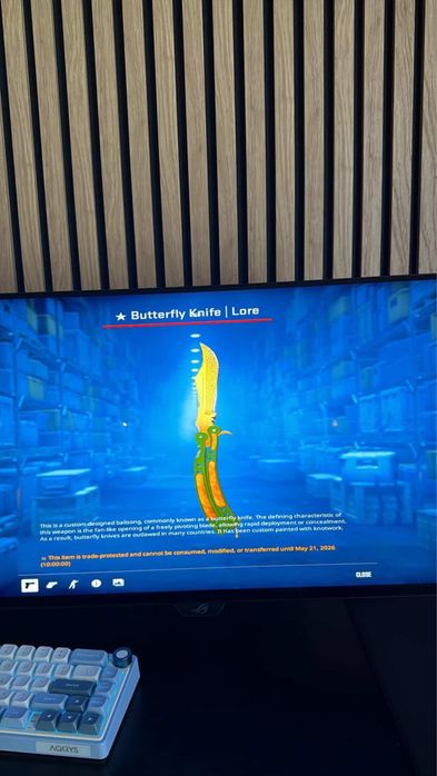 Monitor Asus Swift OLED 26,5 inch 480hz