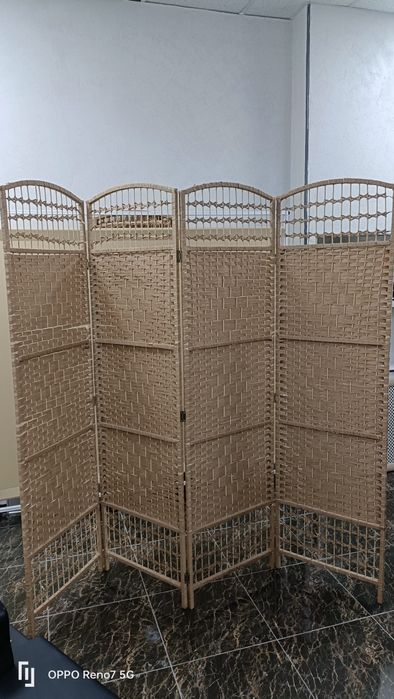 Ширма из  ротанга