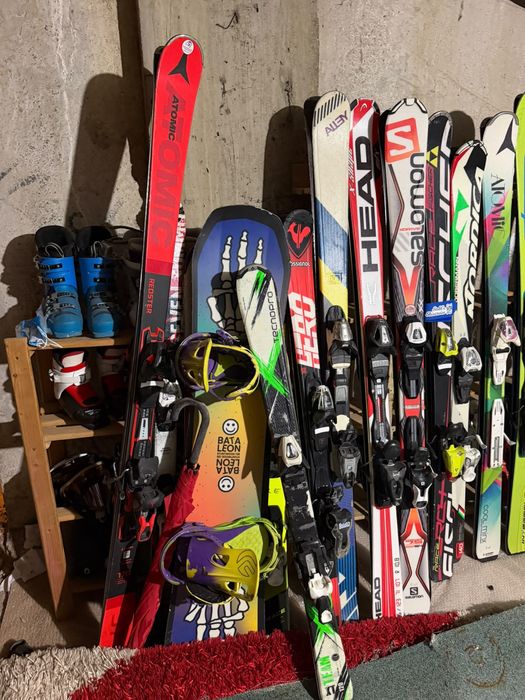 Ski schiuri Fischer, Head, Salomon, Rossignol