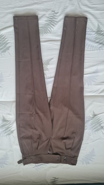 Брюки коричневые мужские