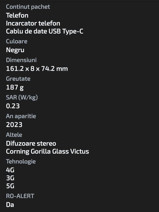 Redmi Note 13 Pro (de vânzare)