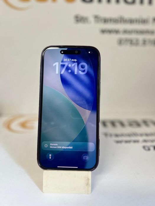 Telefon mobil Apple iPhone 16 Pro Max, 256GB, Baterie 92% -T-