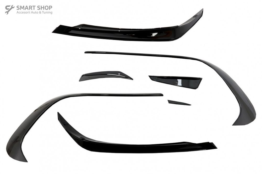 Bara Fata cu Stickere Laterale Gri Inchis Mercedes A-Class W176 (2012-