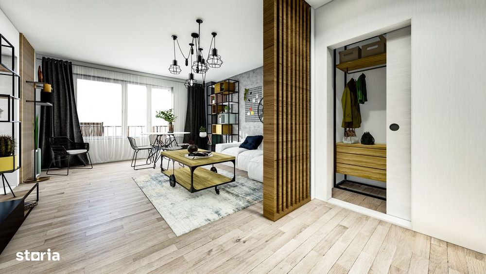 Garsonieră - 45,80 Mp Armonia Residence |Zona Coresi Tractorul| Bloc 2