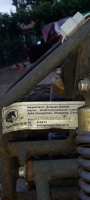 Vind atv 125cc funcțional