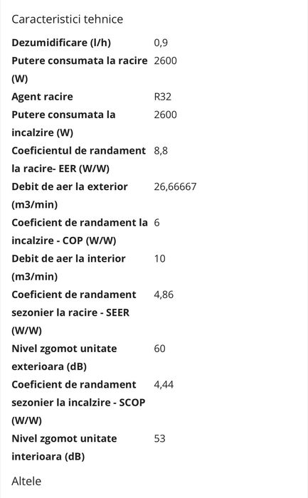 Aer Conditionat HISENSE - sterilizare HiNano wi-fi